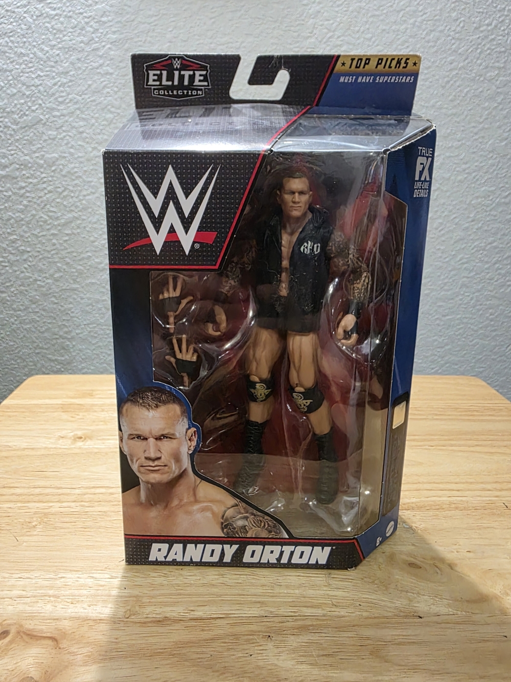 Mattel WWE Randy Orton Action Figure - Black, Flesh, Gold